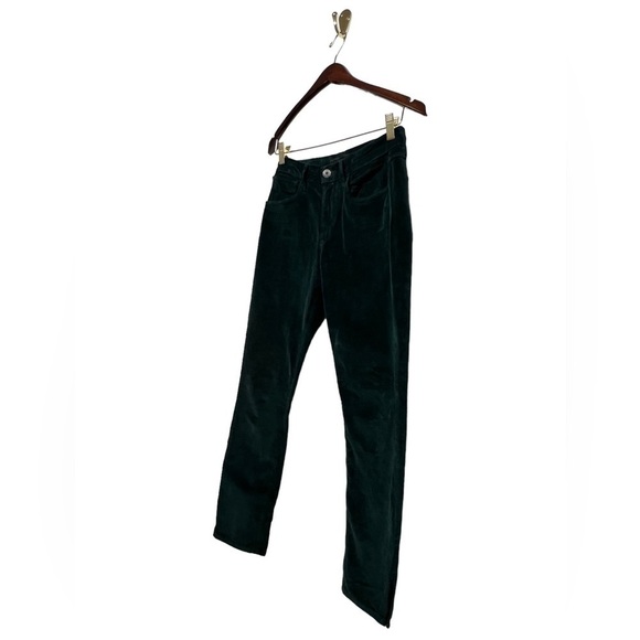 3X1 Velvet Higher Ground Mini Split Pant Fern 25 - Picture 7 of 11